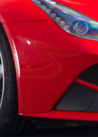 Ferrari F12 Spiegelungen